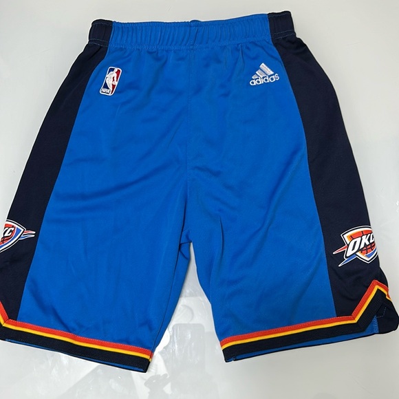 Adidas-NBA Autentics Other - Adidas OKC shorts